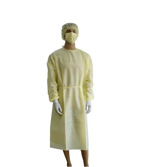 AAMI Level 2 Isolation Gown Blue Color AAMI Level 2 Isolation Gown Blue Color